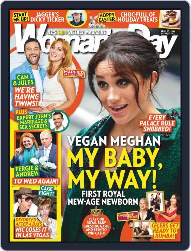 Woman's Day Magazine NZ April 15th, 2019 Digital Back Issue Cover