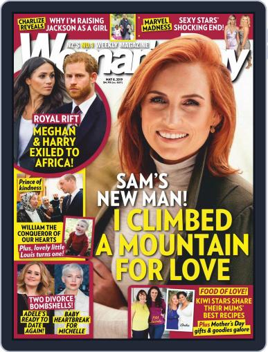 Woman's Day Magazine NZ May 6th, 2019 Digital Back Issue Cover