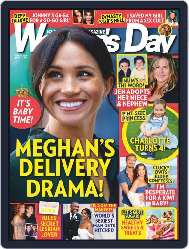 Woman's Day Magazine NZ May 13th, 2019 Digital Back Issue Cover
