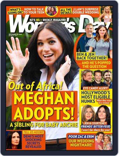 Woman's Day Magazine NZ September 30th, 2019 Digital Back Issue Cover