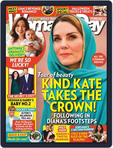 Woman's Day Magazine NZ October 28th, 2019 Digital Back Issue Cover