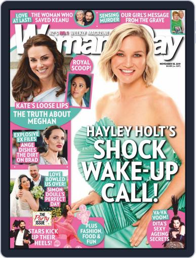 Woman's Day Magazine NZ November 18th, 2019 Digital Back Issue Cover