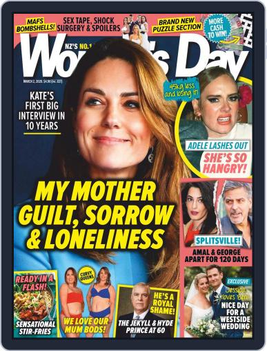 Woman's Day Magazine NZ March 2nd, 2020 Digital Back Issue Cover