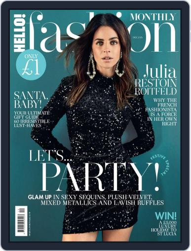 HELLO! Fashion Monthly December 1st, 2017 Digital Back Issue Cover