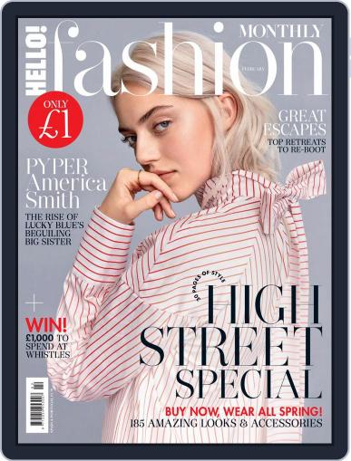 HELLO! Fashion Monthly February 1st, 2018 Digital Back Issue Cover
