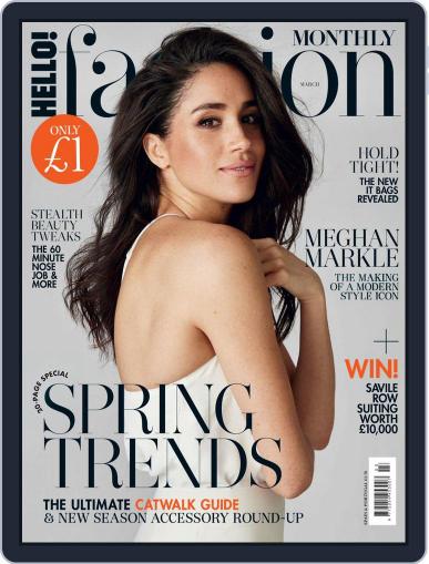 HELLO! Fashion Monthly March 1st, 2018 Digital Back Issue Cover