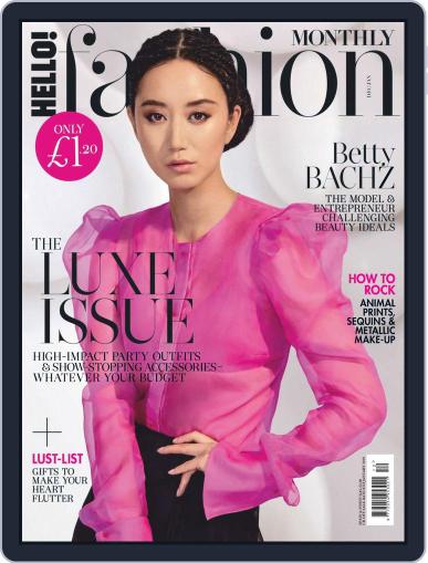 HELLO! Fashion Monthly December 1st, 2018 Digital Back Issue Cover