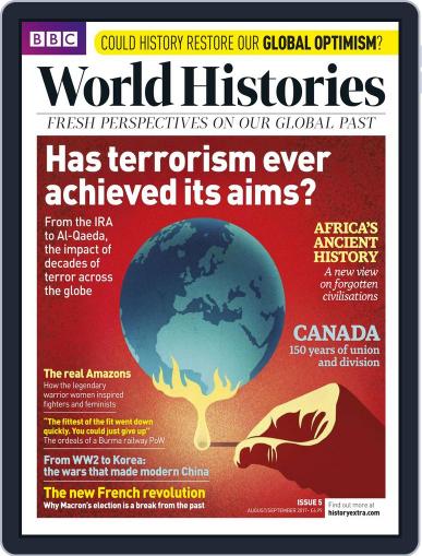BBC World Histories August 7th, 2017 Digital Back Issue Cover