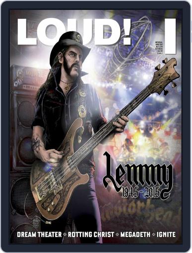 LOUD! February 1st, 2016 Digital Back Issue Cover