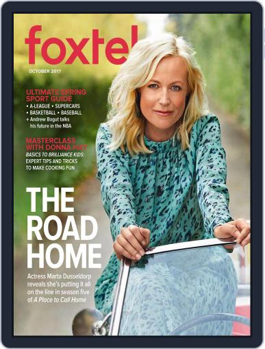 Foxtel October 1st, 2017 Digital Back Issue Cover