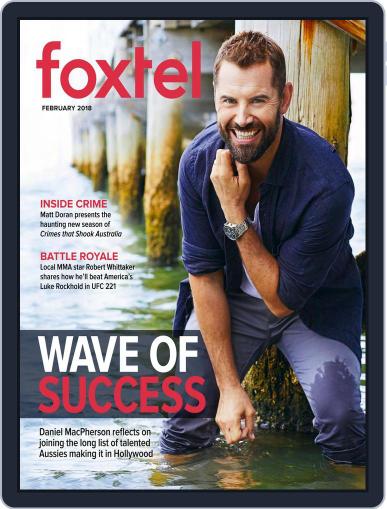 Foxtel February 1st, 2018 Digital Back Issue Cover