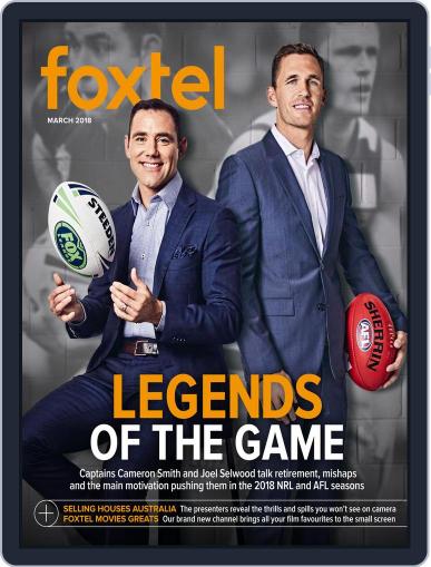 Foxtel March 1st, 2018 Digital Back Issue Cover