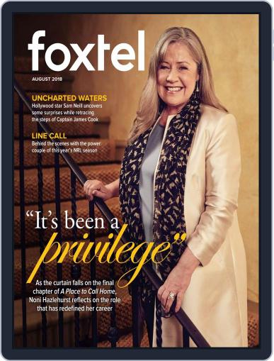 Foxtel August 1st, 2018 Digital Back Issue Cover
