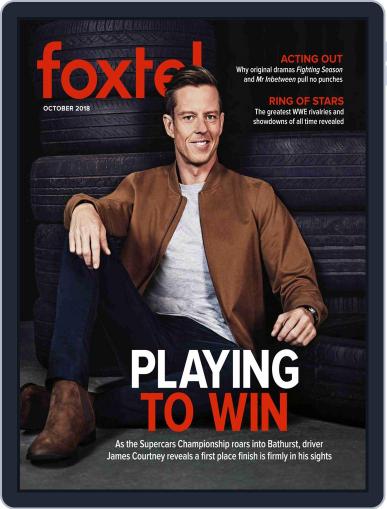 Foxtel October 1st, 2018 Digital Back Issue Cover