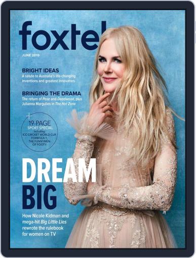 Foxtel June 1st, 2019 Digital Back Issue Cover