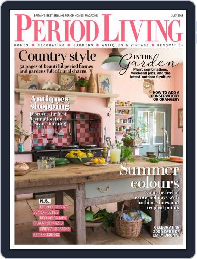 Period Living July 1st, 2018 Digital Back Issue Cover