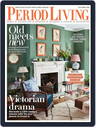 Period Living September 1st, 2018 Digital Back Issue Cover