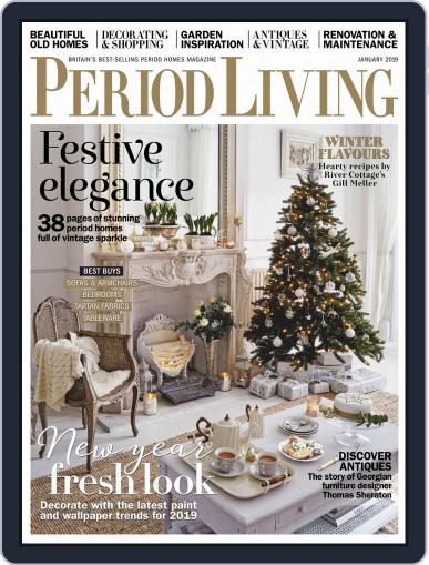 Period Living January 1st, 2019 Digital Back Issue Cover