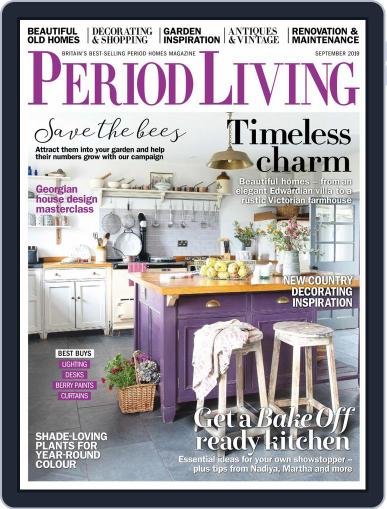 Period Living September 1st, 2019 Digital Back Issue Cover