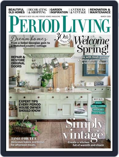 Period Living March 1st, 2020 Digital Back Issue Cover