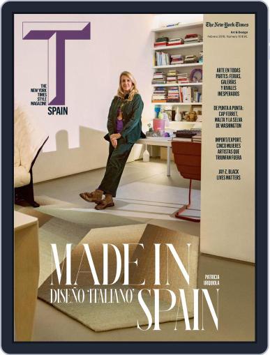 T Magazine SPAIN February 1st, 2018 Digital Back Issue Cover