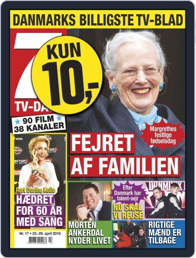 7 TV-Dage April 23rd, 2018 Digital Back Issue Cover