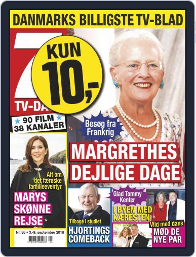 7 TV-Dage September 3rd, 2018 Digital Back Issue Cover