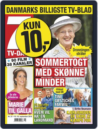 7 TV-Dage September 10th, 2018 Digital Back Issue Cover