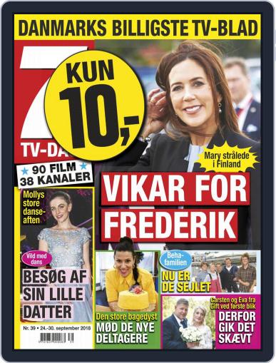 7 TV-Dage September 29th, 2018 Digital Back Issue Cover