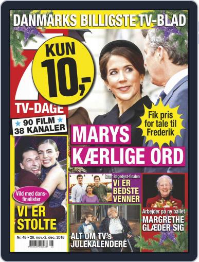 7 TV-Dage November 26th, 2018 Digital Back Issue Cover