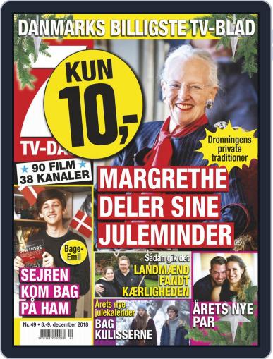 7 TV-Dage December 3rd, 2018 Digital Back Issue Cover