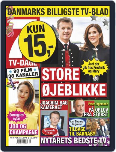7 TV-Dage December 29th, 2018 Digital Back Issue Cover