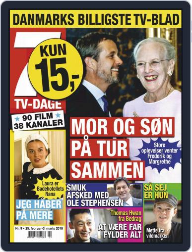 7 TV-Dage February 25th, 2019 Digital Back Issue Cover