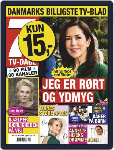 7 TV-Dage April 8th, 2019 Digital Back Issue Cover