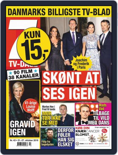 7 TV-Dage October 21st, 2019 Digital Back Issue Cover