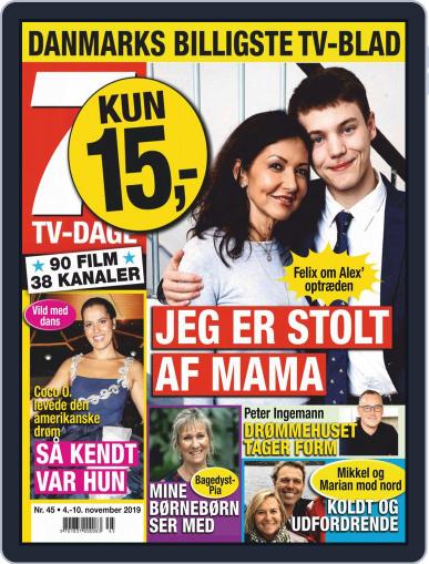 7 TV-Dage November 4th, 2019 Digital Back Issue Cover