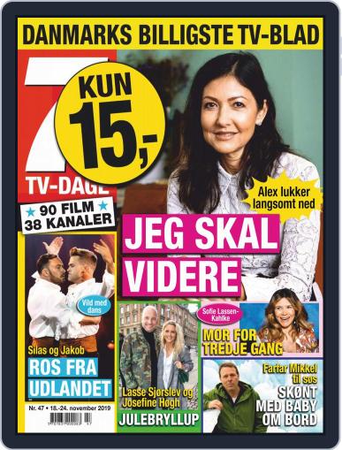 7 TV-Dage November 18th, 2019 Digital Back Issue Cover