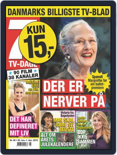 7 TV-Dage November 25th, 2019 Digital Back Issue Cover