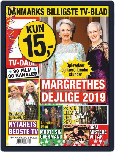 7 TV-Dage December 30th, 2019 Digital Back Issue Cover