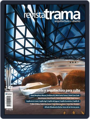Revista Trama, arquitectura + diseño July 1st, 2018 Digital Back Issue Cover