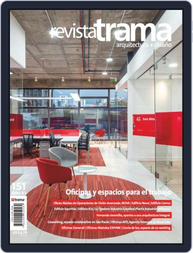 Revista Trama, arquitectura + diseño March 1st, 2019 Digital Back Issue Cover