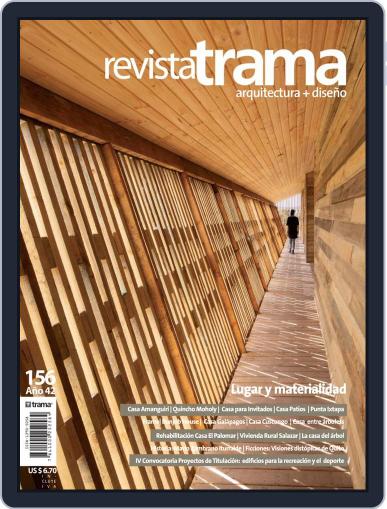 Revista Trama, arquitectura + diseño January 1st, 2020 Digital Back Issue Cover