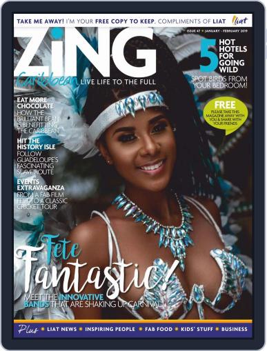 ZiNG Caribbean January 1st, 2019 Digital Back Issue Cover