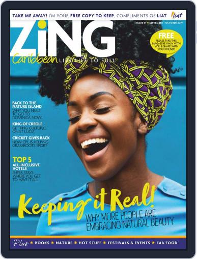 ZiNG Caribbean September 1st, 2019 Digital Back Issue Cover