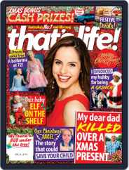 that's life! (Digital) Subscription                    December 20th, 2018 Issue