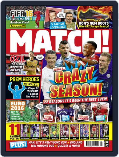MATCH November 10th, 2015 Digital Back Issue Cover