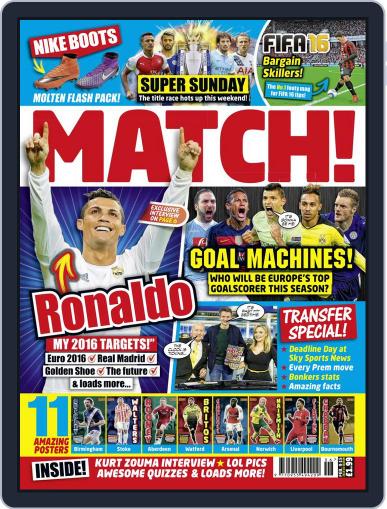 MATCH February 9th, 2016 Digital Back Issue Cover