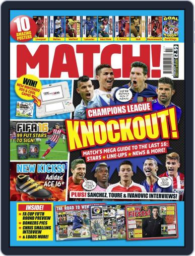 MATCH February 16th, 2016 Digital Back Issue Cover