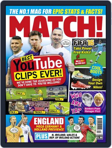 MATCH March 22nd, 2016 Digital Back Issue Cover