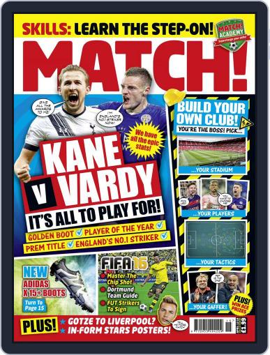 MATCH April 12th, 2016 Digital Back Issue Cover